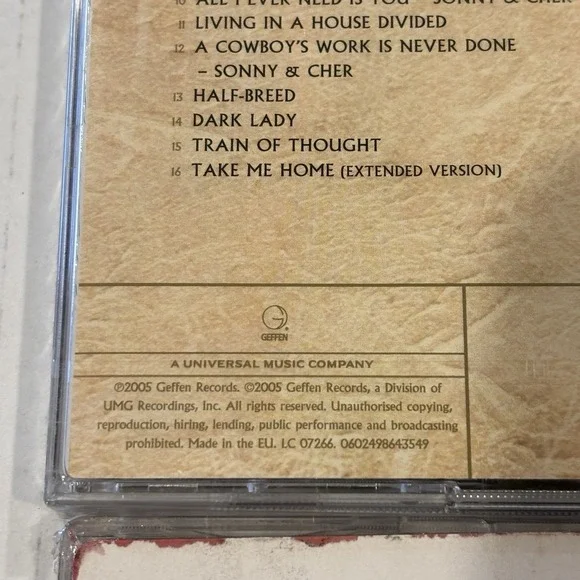 Cher CD Lot 6 SEALED EU IMPORT GERMANY BELIEVE Black Rose GOLD Man's World READ